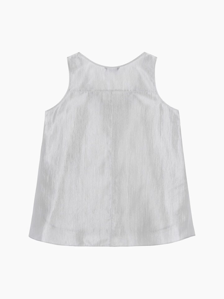Light blue layered tank top - sisley k top - Light Blue | Sisley K image number 2